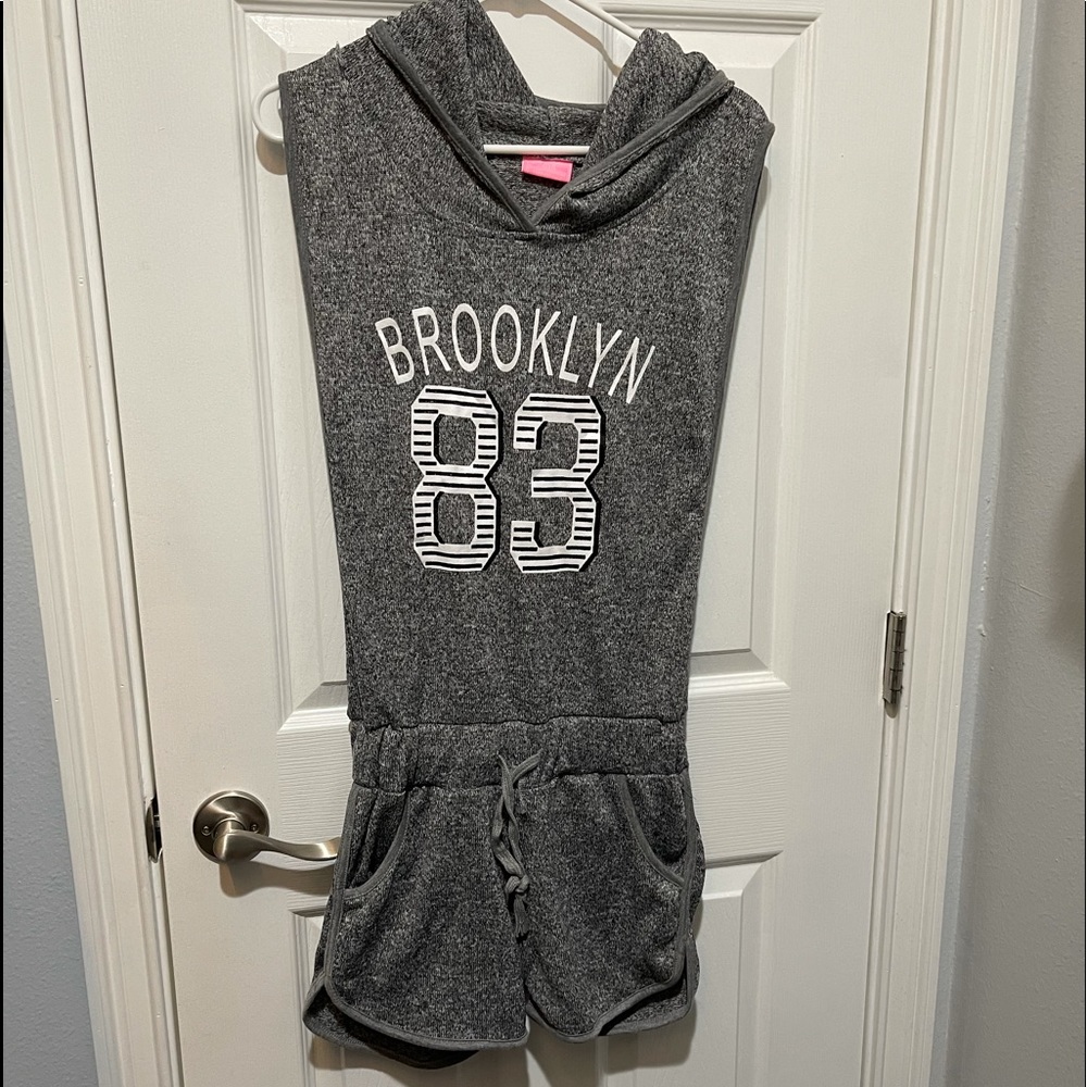Sweater short jumpsuit